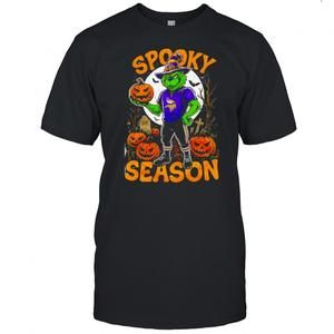 Grinch Minnesota Vikings  Halloween Shirt